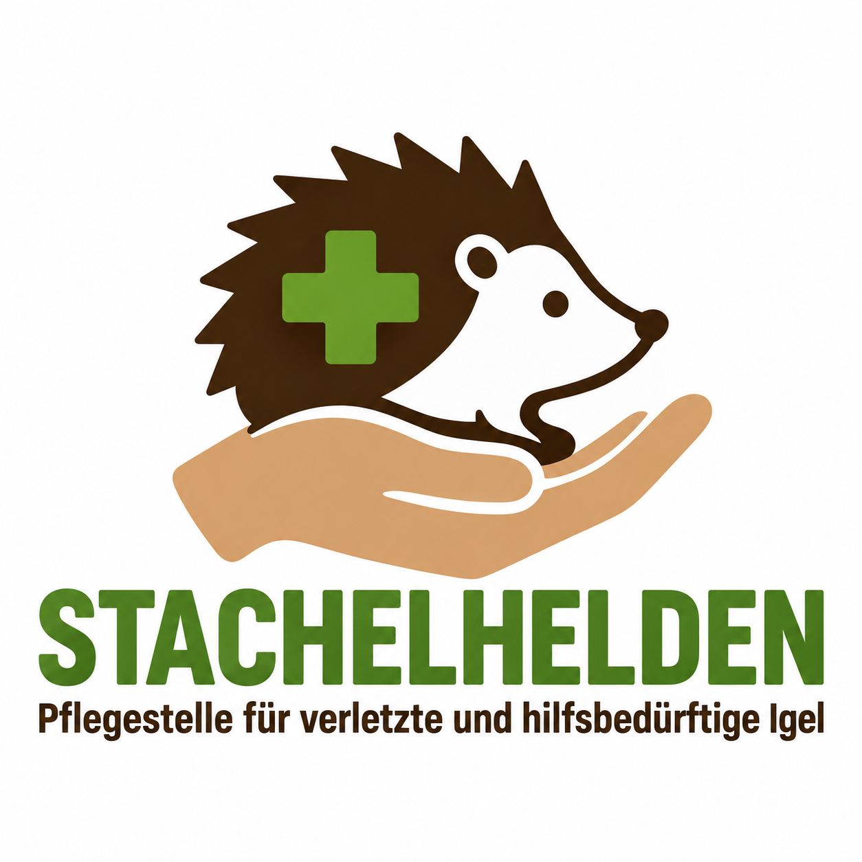 Logo der Stachelhelden – Pflegestelle für verletzte und hilfsbedürftige Igel